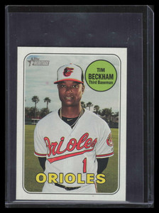 2018 Topps Heritage Mini 616 Tim Beckham 45/100