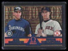 1998 Pacific Omega Face To Face 1 Nomar Garciaparra Alex Rodriguez F05703