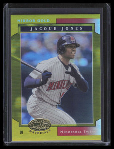 2001 Leaf Certified Materials Mirror Gold 70 Jacque Jones 20/25