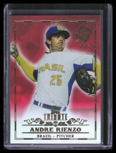 2013 Topps Tribute WBC Red 2 Andre Rienzo 1/5