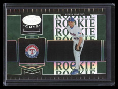 2004 Leaf Certified Cuts Marble Emerald 264 Edwin Moreno ROO Rookie 2/5