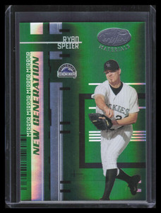 2005 Leaf Certified Materials Mirror Emerald 236 Ryan Speier NG Rookie 4/5
