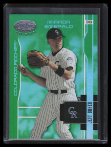 2003 Leaf Certified Materials Mirror Emerald 61 Jeff Baker 4/5