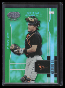 2003 Leaf Certified Materials Mirror Emerald 21 Geronimo Gil 1/5