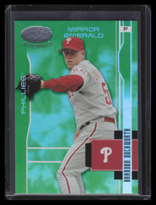 2003 Leaf Certified Materials Mirror Emerald 144 Brandon Duckworth 3/5