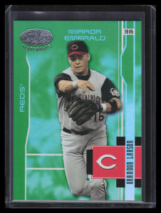 2003 Leaf Certified Materials Mirror Emerald 45 Brandon Larson 3/5