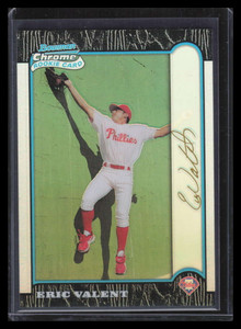 1999 Bowman Chrome Gold Refractor 113 Eric Valent Rookie 11/25