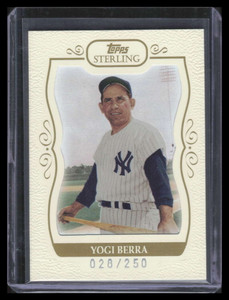 2008 Topps Sterling 66 Yogi Berra 28/250
