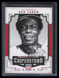 2015 Panini Cooperstown Red 83 Rod Carew 12/35