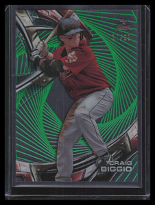2016 Topps High Tek Green Rainbow HTCB Craig Biggio 10/99
