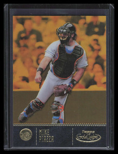 2001 Topps Gold Label Class 2 Gold 75 Mike Piazza 526/699