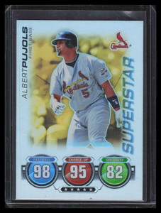 2010 Topps Attax Gold Foil 18 Albert Pujols Superstar