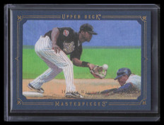 2008 UD Masterpieces Framed Blue 50 37 Hanley Ramirez 36/50