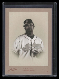 2005 Studio Portraits Throwback Sepia B/W 52 C. C. Sabathia 11/20