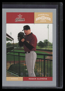 2004 Donruss Team Heroes Showdown Silver 462 Roger Clemens 39/50