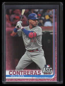 2019 Topps Update Mother's Day Pink us87 Willson Contreras 10/50 All-Star Game