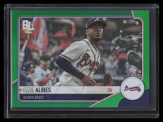 2023 Topps Big League Wrapper Redemption Green Foil wr82 Ozzie Albies 8/99
