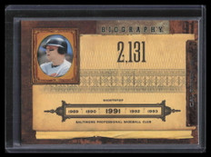 2008 Prime Cuts Biography 35 Cal Ripken Jr.