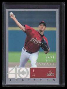 2003 Upper Deck 40-Man Rainbow 357 Roy Oswalt 26/40