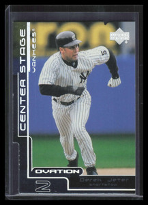 2000 Upper Deck Ovation Center Stage Silver cs8 Derek Jeter