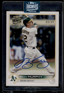 2024 Topps Archives Signature Series Sean Murphy Auto 69/99 2022 Topps