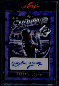 2025 Leaf Seasons in the Sun Future Foundation Crystals Quentin Young RC Auto /5