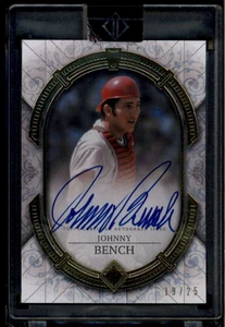 2024 Topps Transcendent Collection Autographs TCAJB Johnny Bench Auto 19/25