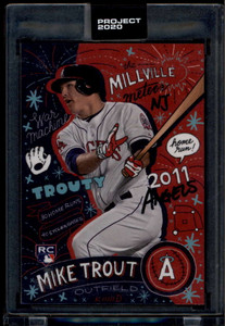 2020 Topps Project 2020 142 Mike Trout Sophia /14821