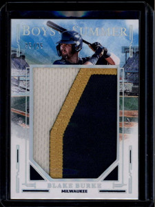 2025 Panini Boys of Summer Jumbo Prospect Materials 42 Blake Burke RC Patch /25