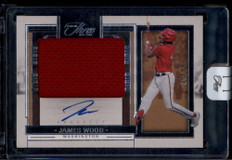2024 Panini Three and Two Prospect Autographs 37 James Wood RC Jersey Auto 39/99