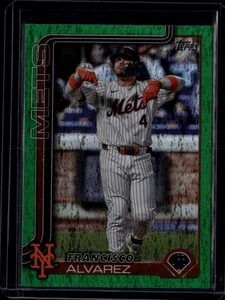2025 Topps Green Holo Foil 171 Francisco Alvarez 66/99