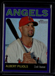 2013 Topps Heritage Chrome Purple Refractor hc5 Albert Pujols
