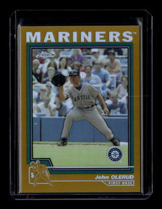 2004 Topps Chrome Gold Refractor 324 John Olerud