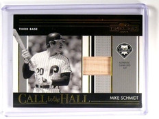 2004 Donruss Timelines Call To The Hall Mike Schmidt Bat CH-15