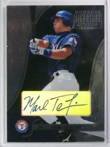 2003 Donruss Signature Series Mark Teixeira Autograph Auto SP/150