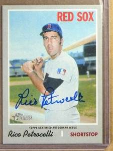 2019 Topps Heritage Rico Petrocelli Real One Autograph Auto #ROARP