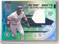 2003 Donruss Elite Ichiro Suzuki Career Bests Game Used Base #D064/500