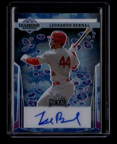 2023 Leaf Metal Diamond Wonders Autographs Sky Clouds Leo Bernal Rookie Auto 1/1