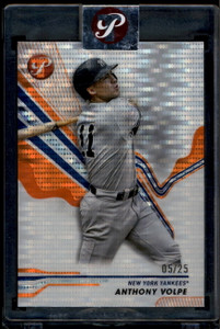 2024 Topps Pristine Orange Pristine Refractor 189 Anthony Volpe 5/25