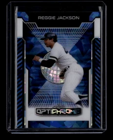 2025 Leaf Optichrome Blue Crystal 118 Reggie Jackson 1/1