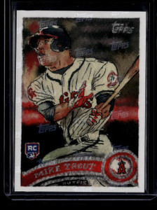 2025 Topps Shoebox Treasures Topps Logo 22 Mike Trout 34/35