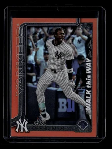 2025 Topps Celebration Walk This Way Orange wtw24 Jazz Chisholm Jr. 22/25