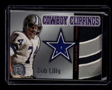 2000 Greats of the Game Cowboy Clippings 6ccl Bob Lilly Uniform Jersey