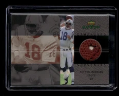 2000 Upper Deck MVP Game Used Souvenirs PM Peyton Manning Ball