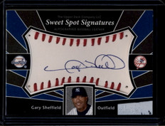 2004 Sweet Spot Signatures SSGS Gary Sheffield Auto