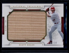 2024 Panini National Treasures Legendary Lumber 21 Scott Rolen Jumbo Bat 6/20