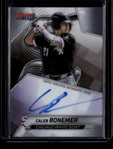 2025 Bowman's Best of '25 Autographs b25cbo Caleb Bonemer Rookie Auto