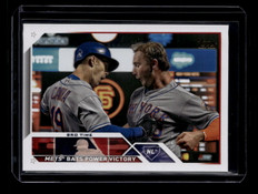 2023 Topps Golden Mirror Image Variations 190 Bro Time Mark Canha Pete Alonso SP