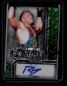 2025 Leaf Optichrome Combat Green Crystal OCRVD Rob Van Dam Auto 1/1