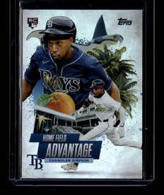2025 Topps Home Field Advantage ha50 Chandler Simpson Rookie